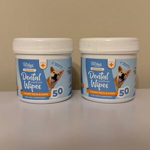 Two Pack - Dental Wipes for Dogs